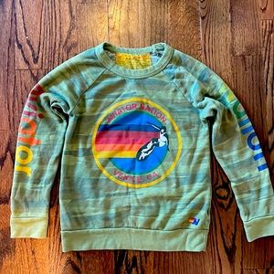 Aviator Nation Kids Camo sweatshirt